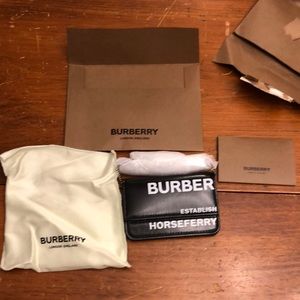 Burberry Jody Graphic Print Card Purse